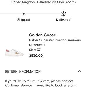 Golden Goose Glitter Superstar Low-Top Sneakers